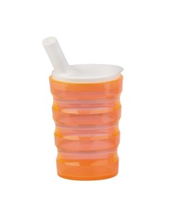 Tasse Thermos avec Couvercle SUNDO 21015 Orange 200 ml