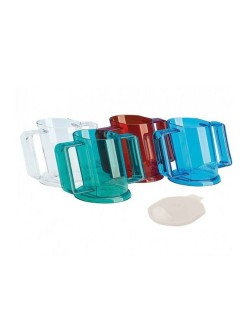 Tasse Thermos avec Couvercle SUNDO Bleu (1 Unité)