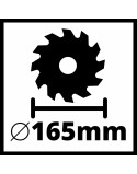 Circular saw Einhell TC-CS 1250 1250 W 165 mm 230 V