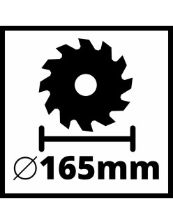 Circular saw Einhell TC-CS 1250 1250 W 165 mm 230 V