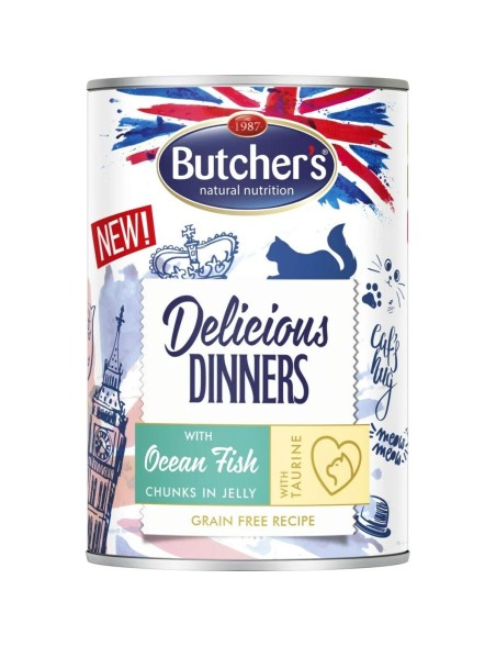 Katzenfutter Butcher's Ocean Huhn Fisch 400 g