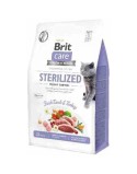 Katzenfutter Brit Care Grain-Free Sterilized Weight Control Erwachsener Truthahn Ente 400 g