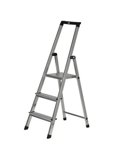 Échelle pliante à 3 marches Krause 126214 Argenté Aluminium