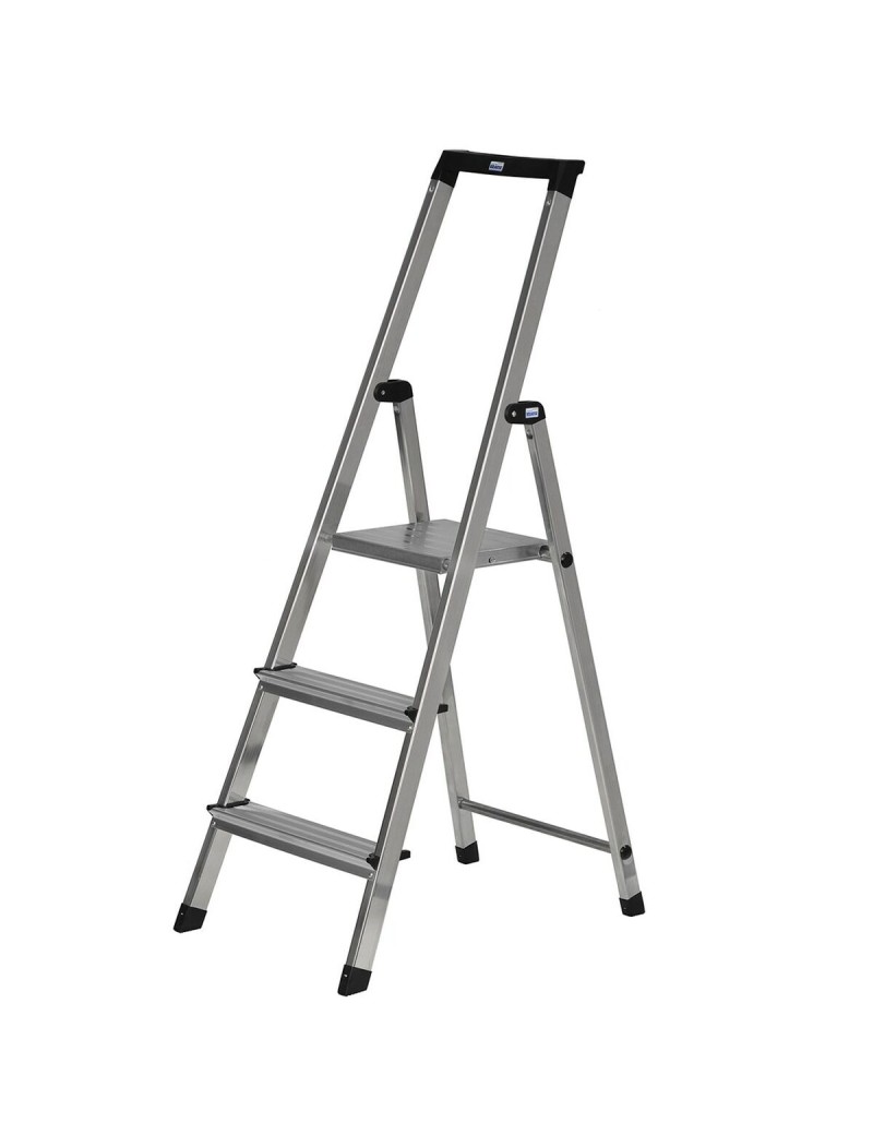 Échelle pliante à 3 marches Krause 126214 Argenté Aluminium