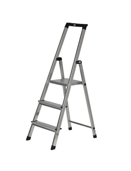 Échelle pliante à 3 marches Krause 126214 Argenté Aluminium