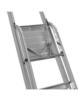 Échelle pliante à 3 marches Krause 126214 Argenté Aluminium