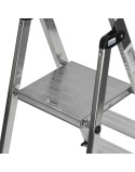 Échelle pliante à 3 marches Krause 126214 Argenté Aluminium
