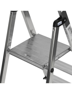 Échelle pliante à 3 marches Krause 126214 Argenté Aluminium