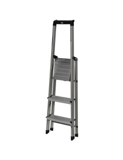 Échelle pliante à 3 marches Krause 126214 Argenté Aluminium