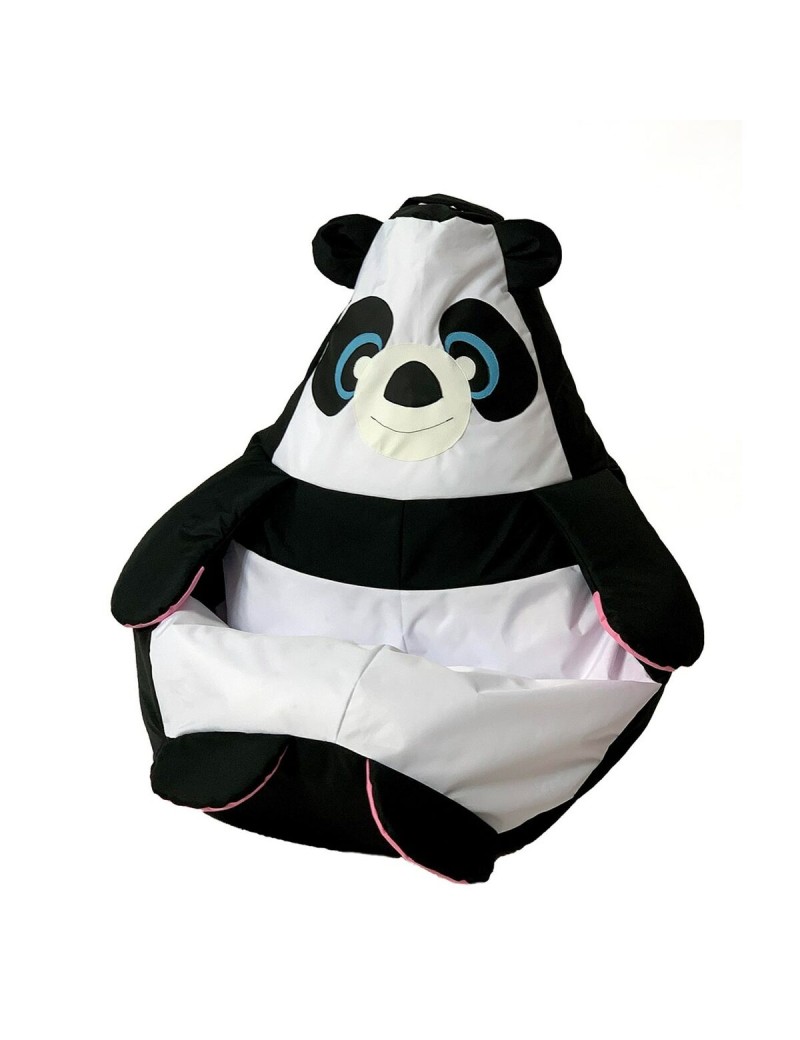 Puff GO GIFT Blanco Negro Oxford 105 x 80 cm