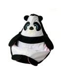 Puff GO GIFT Blanco Negro Oxford 130 x 90 cm