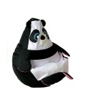 Puff GO GIFT Blanco Negro Oxford 130 x 90 cm