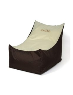 Puff GO GIFT Crema Bronce Oxford tejido antidesgarros