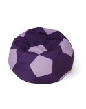 Puff GO GIFT Morado Púrpura Oxford Fútbol