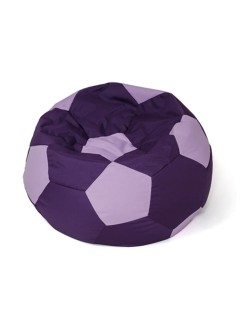 Puff GO GIFT Morado Púrpura Oxford Fútbol