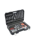 Valigetta Degli Attrezzi Yato YT-38841 Acciaio 216 Pezzi 1/4" 3/8" 1/2"