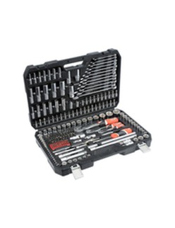 Valigetta Degli Attrezzi Yato YT-38841 Acciaio 216 Pezzi 1/4" 3/8" 1/2"