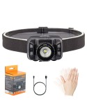 Torcia Frontale LED Libox LB0106 Bianco Nero 250 Lm