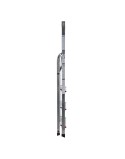 4-step folding ladder Krause 000705 Silver Aluminium