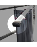 Échelle pliante à 4 marches Krause 000705 Argenté Aluminium