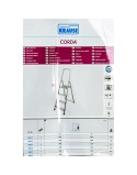 4-step folding ladder Krause 000705 Silver Aluminium