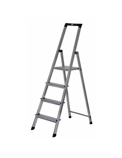 Échelle pliante à 4 marches Krause 126221 Argenté Aluminium