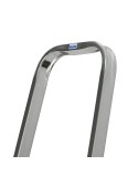 Échelle pliante à 5 marches Krause 729 Argenté Acier inoxydable Aluminium
