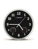 Orologio da Parete Esperanza EHC016K Nero Vetro Plastica 25 cm