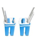 Mop with Bucket Esperanza EHS004 Bleu Blanc Microfibre