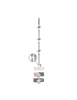Mop with Bucket Esperanza EHS004 Azzurro Bianco Microfibra