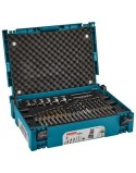 Kit de mèches et embouts Makita B-69478 Mandrin de perceuse Aluminium 65 Pièces