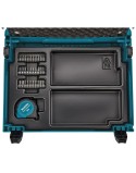 Kit de mèches et embouts Makita B-69478 Mandrin de perceuse Aluminium 65 Pièces