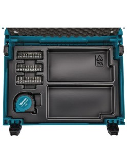 Kit de mèches et embouts Makita B-69478 Mandrin de perceuse Aluminium 65 Pièces