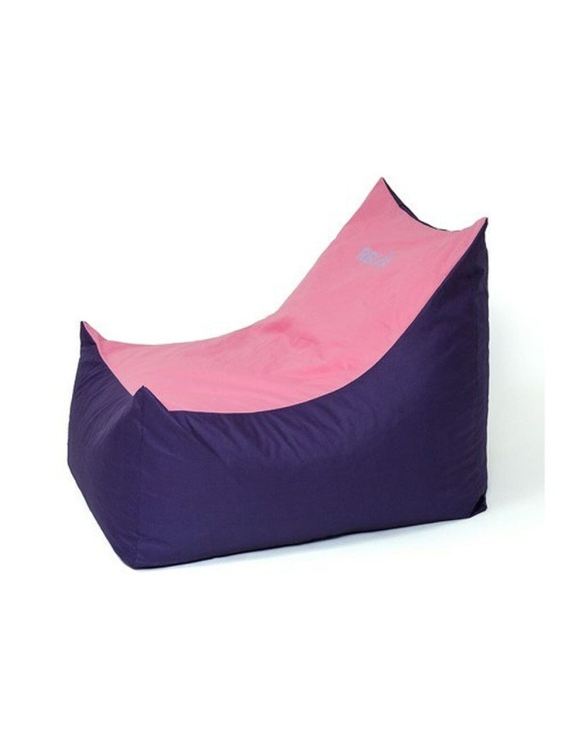 Pouf GO GIFT Rose Pourpre Oxford tejido antidesgarros