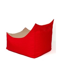 Pouf GO GIFT Rouge Beige Oxford tejido antidesgarros