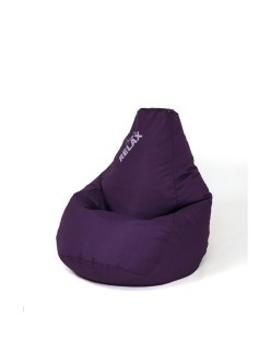 Pouf GO GIFT Bordeaux Oxford tejido antidesgarros 140 x 100 cm