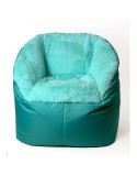 Pouf GO GIFT Menthe Oxford tejido antidesgarros