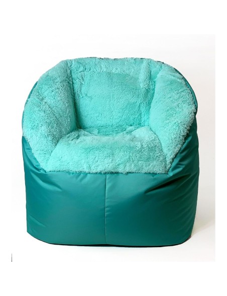 Pouf GO GIFT Menthe Oxford tejido antidesgarros Pouf GO GIFT Menthe Oxford tejido antidesgarros