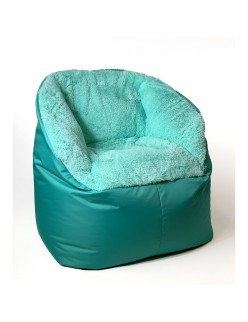Pouf GO GIFT Menthe Oxford tejido antidesgarros
