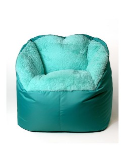 Pouf GO GIFT Menthe Oxford tejido antidesgarros