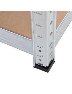 Shelves Greenblue GB378 180 x 90 x 40 cm Grey Galvanised Steel MDF Wood 75 Kg