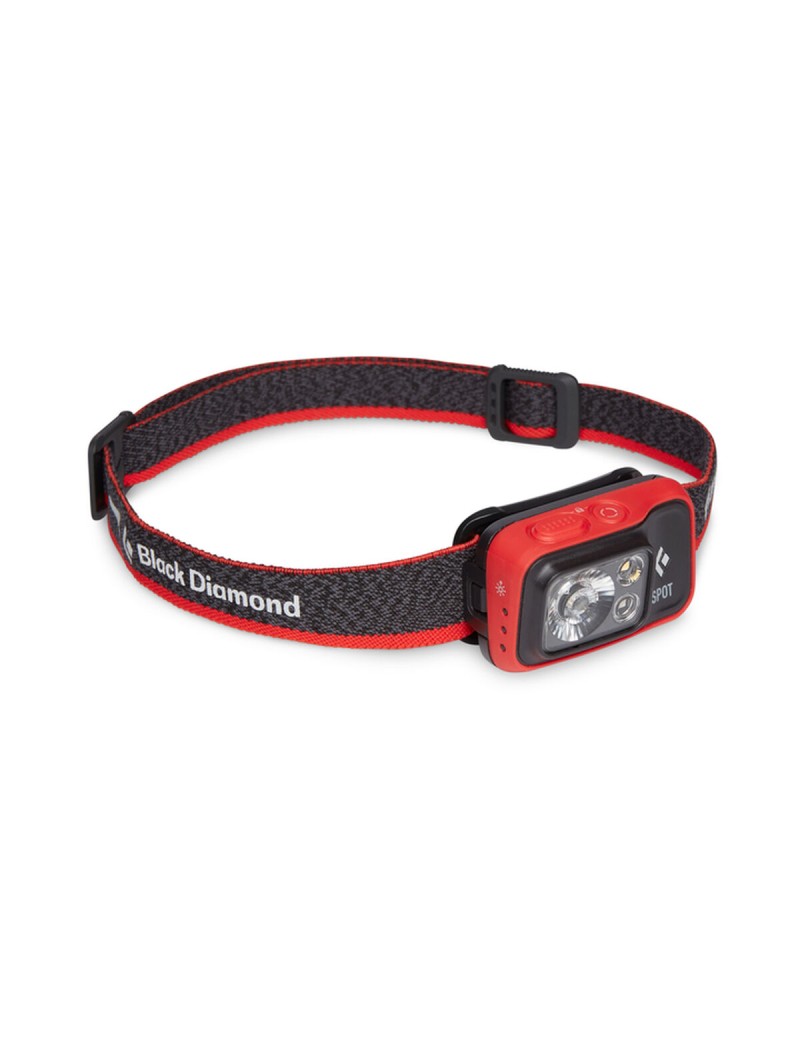 Torcia Frontale LED Black Diamond Spot 400 Nero Rosso 400 lm
