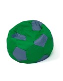 Puff GO GIFT Verde Cinzento Oxford Futebol
