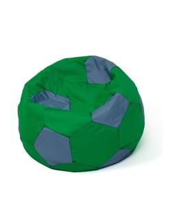 Puff GO GIFT Verde Cinzento Oxford Futebol