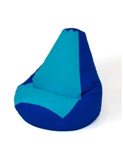 Puff GO GIFT Azul Grená Oxford tejido antidesgarros 140 x 100 cm