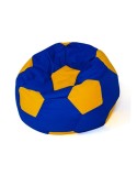 Puff GO GIFT Amarelo Azul Oxford Futebol