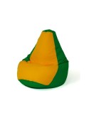 Puff GO GIFT Amarelo Verde 140 x 100 cm Peru