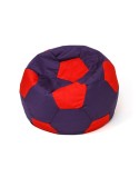 Puff GO GIFT Vermelho Violeta Oxford Futebol