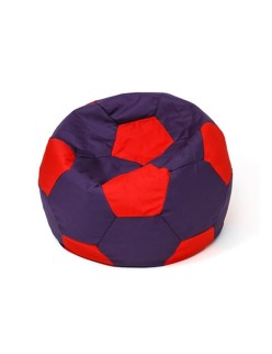 Puff GO GIFT Vermelho Violeta Oxford Futebol
