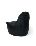 Puff GO GIFT Preto Grafite Oxford tejido antidesgarros